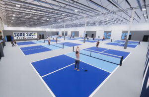 CAMPO DA PICKLEBALL IN RESINA WIMBLEDON PAINT