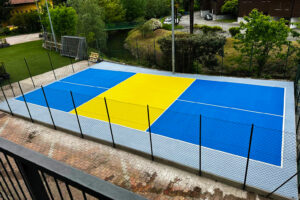 CAMPI DA PICKLEBALL IN RESINA WIMBLEDON PAINT