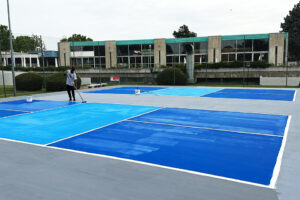 CAMPI DA PICKLEBALL IN RESINA WIMBLEDON PAINT