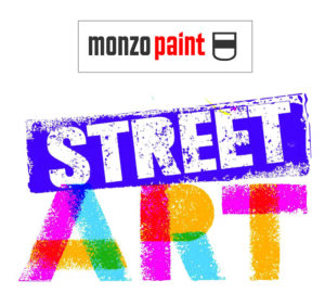 STREET ART LOGO, STREET ART PAINT SISTEMA DECORATIVO PER ARTE CONTEMPORANEA, ARTE DI STRADA